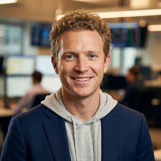 Ryan Brooks shown in a profile image, listed as Lead Trading Analyst at G-GlobalBraxen